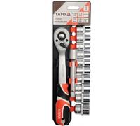 Yato Juego de vasos YT-38821 1/2" 12 piezas