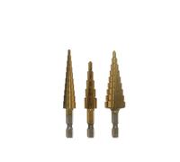 Yato YT-44731 - Juego de brocas escalonadas (3 - 20 mm, 3 unidades)