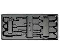 YATO YT-55351 - bandeja de plástico para 7pcs ranurado destornilladores