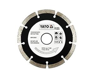 YATO YT-6003 - disco de diamante segmentado - hs 125mm