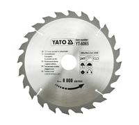 YATO YT-6066 - TCT hoja de madera 205x18x24mm