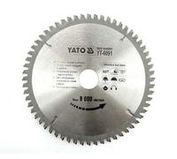 Yato yt-6091 - sierra circular para aluminio 200 x 30 x 60 mm