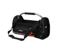 Yato - Bolsa para herramientas con 11 compartimentos, 51 x 24 x 28 cm, vacía, abierta, poliéster, 600D