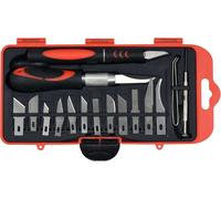 Yato yt-75370 cúter negro, naranja cuchillo de hoja fija