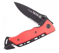 YATO YT-76052 - cuchillo plegable con hoja negro