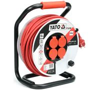 Yato yt-8108 base múltiple 50 m 4 salidas ac interior / exterior negr