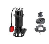 Yato yt-85350 - bomba sumergible con tocador para agua sucia, 750w