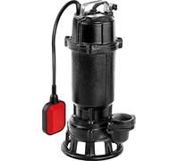 YATO YT-85350 - Bomba sumergible con tocador para agua sucia, 750w