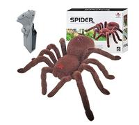 YATOSEEN Araña con Control Remoto - Tease para Gatos y Perros, Spider Realista para Decoración de Halloween, Regalo de Broma para Día de Los Inocentes y Navidad