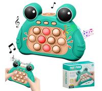 YATOSEEN Quick Push Pop Game Fidget Toys Pro para Niños y Adultos, Handheld Push Bubble Stress Light-Up Toys, Pop Electrónico, Anti-Anxiety Autismo Squeeze Sensory Toy para Niños, Niñas, Adolescentes