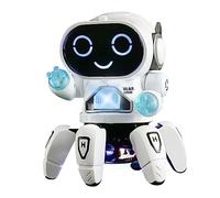 YATOSEEN Robot de Juguete, Robot de Compañía con Proyección de Luz Colorida, Baile, Canto y Caminata, para Niños de 4 a 12 años como Regalo de Cumpleaños
