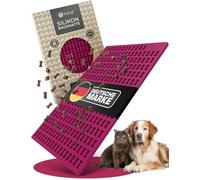 YAVA® Mini huesos (2 cm) Backmatte Hundekekse, Premium Silikon Backmatte für Hundeleckerli, Leckerli Backmatte für Hundeleckerlies, Backform, Pralinenform, BPA-frei (Bordeauxrot)