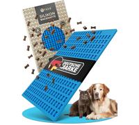 YAVA® Mini huesos (2 cm) Backmatte Hundekekse, Premium Silikon Backmatte für Hundeleckerli, Leckerli Backmatte für Hunde Backmatten für Hundeleckerlies, Backform, Pralinenform, BPA-frei (Türkis)