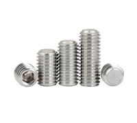 YAVCBOPM Tornillo de fijación de perno sin cabeza hexagonal de acero inoxidable A4, M3, M4, M5, M6, M8, M10, M12, M16, DIN913 316, 1/50 unidades(10mm,2pcs M8)