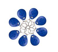 YAVIS 50 Piezas Llaveros genéricos Escribir Reescritura RFID ID Card 125KHz T5577 EM4305 Tarjetas Copiadora para el Control de Acceso Tarjeta Inteligente Tag Keyfobs (Azul)