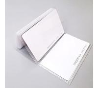 YAVIS 50 tarjetas RFID de 125 KHz de identificación de proximidad de 0,8 mm de grosor TK4100 / EM4100 / EM4200 tarjeta de solo lectura para sistema de control de acceso, color blanco