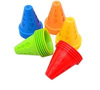 YAVO-EU Conos Patinaje 50 PCS Cono de Marcador Conos de Slalom Patinaje Entrenamiento del Sombrero Gorra de Futbol Entrenamiento Deportivo