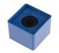 Yawdil 1 micrófono duradero para entrevista, triángulo, cuadrado, logotipo, estación de bandera de plástico ABS, micrófono de TV, estación de entrevista, logotipo, agujero negro