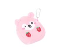 Yawdil Lindo DE LA Historieta Mini Animales Fresa Felpa Cartera, Chica Felpa Monedero, Bolsa Almacenamiento Claves Regalos Fiesta Navidad Los Niños