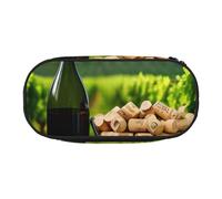 YaWea Estuche organizador de gran capacidad para botellas de vino, corcho, uvas, bolsa de almacenamiento grande para la universidad, el hogar y la oficina