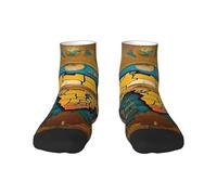 YaWea Estuche para lápices de pie con estampado de bandera del estado de New Hampshire, bonito estuche de pie, bolsa telescópica para bolígrafos, soporte portátil para lápices, Negro, One Size