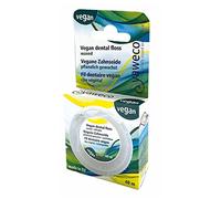 Yaweco Hilo dental de PLA, vegetal encerado vegano 40mx6