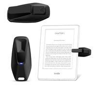 YAWFIER Mando a distancia para Kindle Paperwhite Oasis Kobo eReaders Accesorios, girador de páginas para teléfonos Kindle, Android, iOS, tablet, lectura, novelas, cómics, tomar fotos (negro mate)