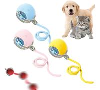 YAWOTA Juguete interactivo de pelota para gatos, juguetes interactivos para mascotas, juguetes inteligentes de pelota para gatitos, juguetes para gatos adultos para interiores, bolas de gato para