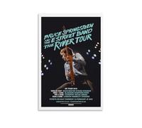 YAWRGJWRG Póster decorativo de Bruce Springsteen E Street Band (1) póster decorativo de lienzo estético para decoración de pared, decoración moderna para dormitorio, dormitorio, música, película, 30 x