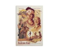 YAWRGJWRG Póster decorativo de The Karate Kid de 1984 en lienzo estético para decoración de pared, decoración moderna para dormitorio familiar, póster de película musical, 30 x 45 cm, estilo sin marco