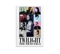 YAWRGJWRG Póster decorativo de The Twilight Saga Eras Tour, lienzo estético decorativo para pared, decoración moderna para dormitorio familiar, póster de película musical, 30 x 45 cm, estilo sin marco