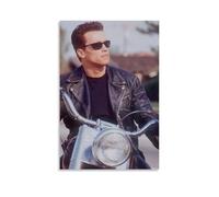 YAWRGJWRG Terminator 2 1991 - Póster decorativo de Arnold Schwarzenegger en lienzo estético para decoración de pared, decoración moderna para dormitorio familiar, póster de película musical, 40 x 60
