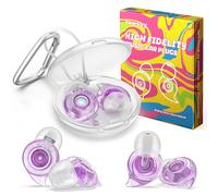 Yawsoy Tapones para los oídos de concierto, 2 pares de tapones para los oídos de alta fidelidad con filtro acústico, NRR de 22 y 24 dB de reducción de ruido para festivales, discotecas, DJs, músicos