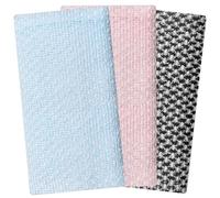 YAWYO 3 Unidades Toalla Exfoliante, Extra Larga Toalla de Ducha Japonesa, Textura 3D para Hombre y Mujer, Limpieza Doble Cara (3 Colores)