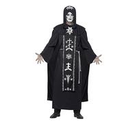 YAXRO Disfraz De Halloween para Adultos,Disfraz De Pareja De Mago Cosplay Disfraz De Mago Disfraz De Vampiro Actuaciones De Festivales Unisex Navidad Pascua Disfraz De Halloween A,Large