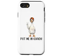 Yay Sports Game Day Put Me In Coach Dad Football Goose Duck Carcasa para iPhone SE (2020) / 7/8
