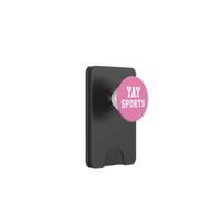 Yay Sports Team Go Sports Ball Football Cheer Mom Baseball PopSockets PopWallet para MagSafe