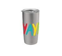 ¡Yay! Vaso térmico de acero inoxidable de doble pared