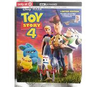 Yayabb Toy Story 4 Edición limitada (edición limitada exclusiva de objetivo) 4K Ultra HD Blu-ray Código digital