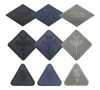 Yayatty 9 Pz Patch Sticker, Insignia Parches para Ropa Parche, Parche Termoadhesivo, Parche de Hierro en Patches para Mochila, Gorras, Ropa