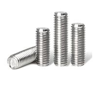 YAYDAFSHSAI Accesorio para tubería de Acero Inoxidable 304 Stainless Steel M18 M20 Threaded Rod Stud Length 50-200mm(M20*100)