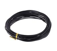 YAYDAFSHSAI Alambre de Aluminio para Manualidades, 10M Bonsai Wire Plant Support Anodized Aluminum Bonsai Training Wire For Plant Shapes Garden Accessories 6 Sizes 1/1.5/2/2.5/3/3.5 Mm(2.5mm)