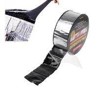 YAYDAFSHSAI Cinta de Aluminio High Temperature Super Resistant Waterproof Self Adhesive Seal Wall Crack Roof Pipe Repair Wall Roof Repair Sealant(5cm X 10m)