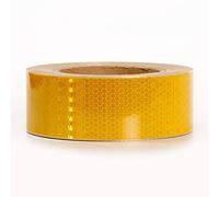 YAYDAFSHSAI Cinta Reflectante, Reflective Safety Warning Tape 2 Inches x 82 Feet Multicolor(Yellow)