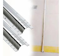 YAYDAFSHSAI Kit de canaletas para Cables, Canaleta for Cables de Acero Inoxidable, Cubierta for Curvada 1 M, Varios tamaños, 8-30 Unidades(9 PCS,W 115 MM H 35 MM)