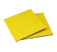 YAYDAFSHSAI Lámina Aislante de epoxi, Placa de Aislamiento epoxi 3240, Color Amarillo, 250x250mm, 23 Piezas, 0,3-10mm, Paquete batería LiFePO4 DIY(250x250x1.5mm 2pcs)