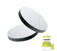 YAYNO 2 filtros de microdisco para botella de agua Brita, filtro de carbón activado en cáscara de coco que reduce las micropartículas de cloro y bacterias microdiscos para filtro de agua