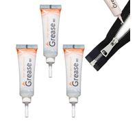 YAYNO 3 piezas Grasa de silicona lubricante Multiusos Lubricante de Silicona Lubricante de Broche y Cremallera de Cremallera del Cuidado del Barco Marino para Barco, Lona, Traje de Neopreno