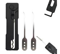 YAYNO Llave Maestra para Abrir Puertas Llave Universal Llave Maestra para Abrir Todas Las Puertas Llave Maestra para Abrir Puertas de Casa, para Puertas con Cerradura de Cilindro
