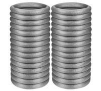 YAYODS 2 unidades de perfiles de relleno para juntas de 10 mm de diámetro x 15 m - Cuerda de sellado de espuma redonda - Junta de cordón redondo de polietileno - Cordón de relleno para huecos y juntas